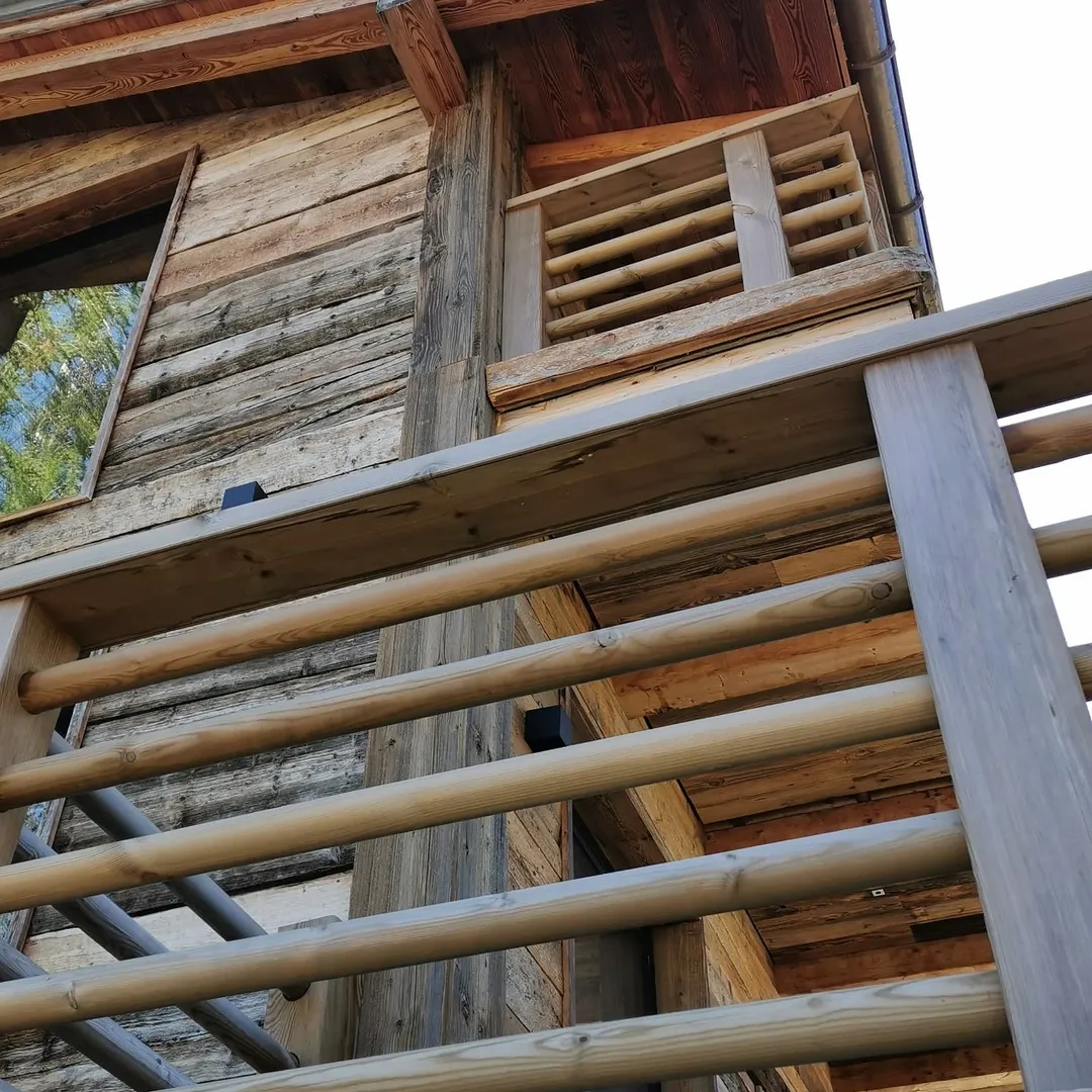 Pose Faux Poteaux En Vieux Bois